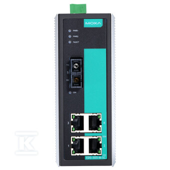Некерований комутатор, 4 порти - EDS-305-S-SC-80