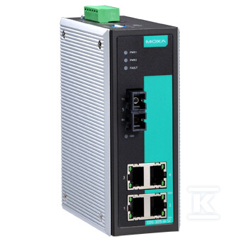 Некерований комутатор, 4 порти - EDS-305-S-SC-80