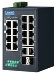 КОМУТАЧ PROFINET 16x10/100Mbps 2xSFP temp