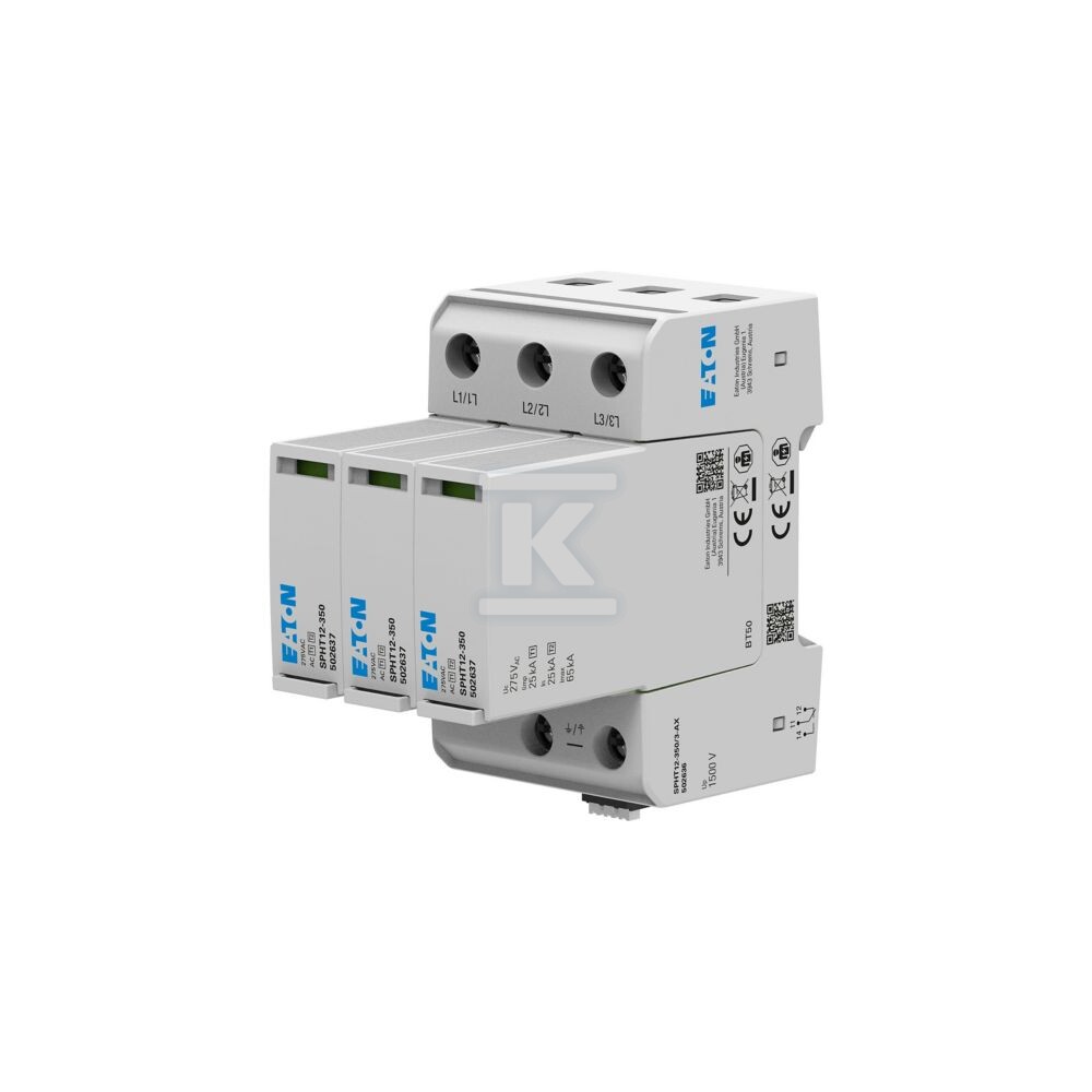 Ogranicznik przepięć Typ T1+T2 25kA - EP-502636