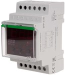 Current relay with LED display and a through channel for a current cable, transformers or direct measurement EPP-618