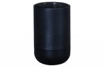 Thermoplastic lamp holder E-27-6, 4A, 250V black ONNLINE