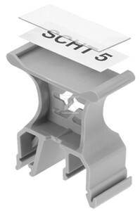 Support de repère (terminal) SCHT noir - 0292460000