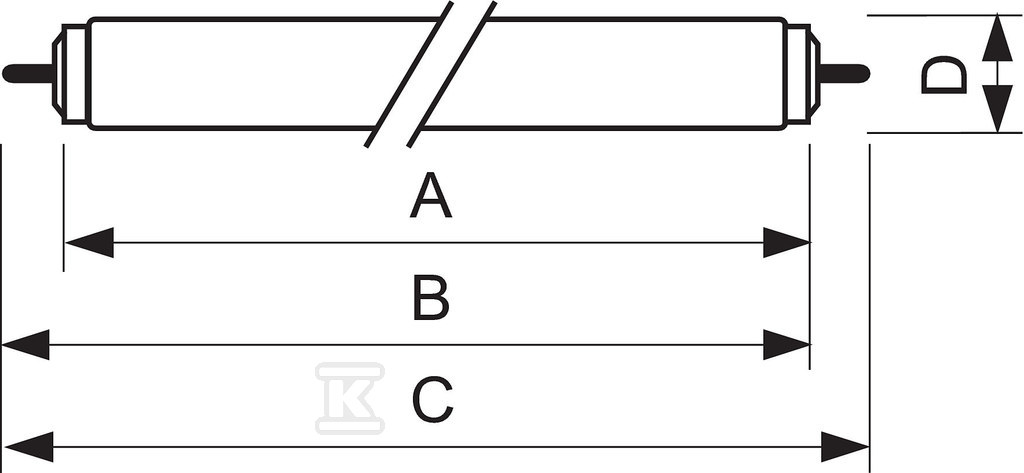 Świetlówka liniowa przeciwwybuchowa o - 928037703332