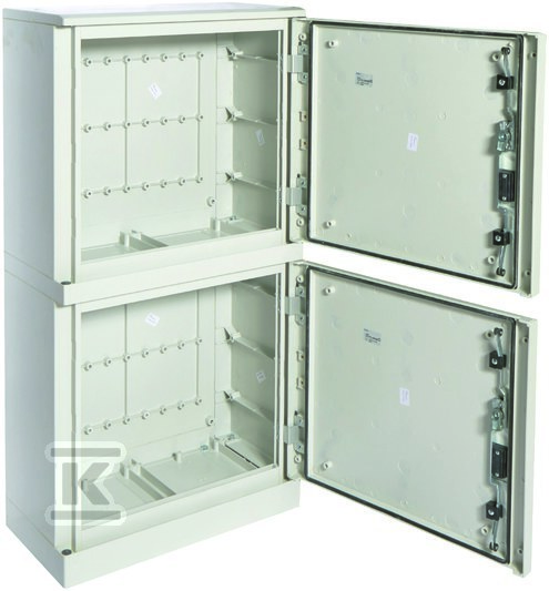 Obudowa poliester 1150x600x300 mm, IP65, PANEL-struct., stojąca, dwu ...