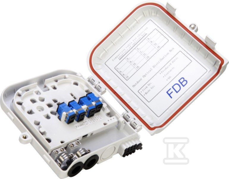 Těsný účastnický panel IP65 (8xSC - FOPA-8A-01