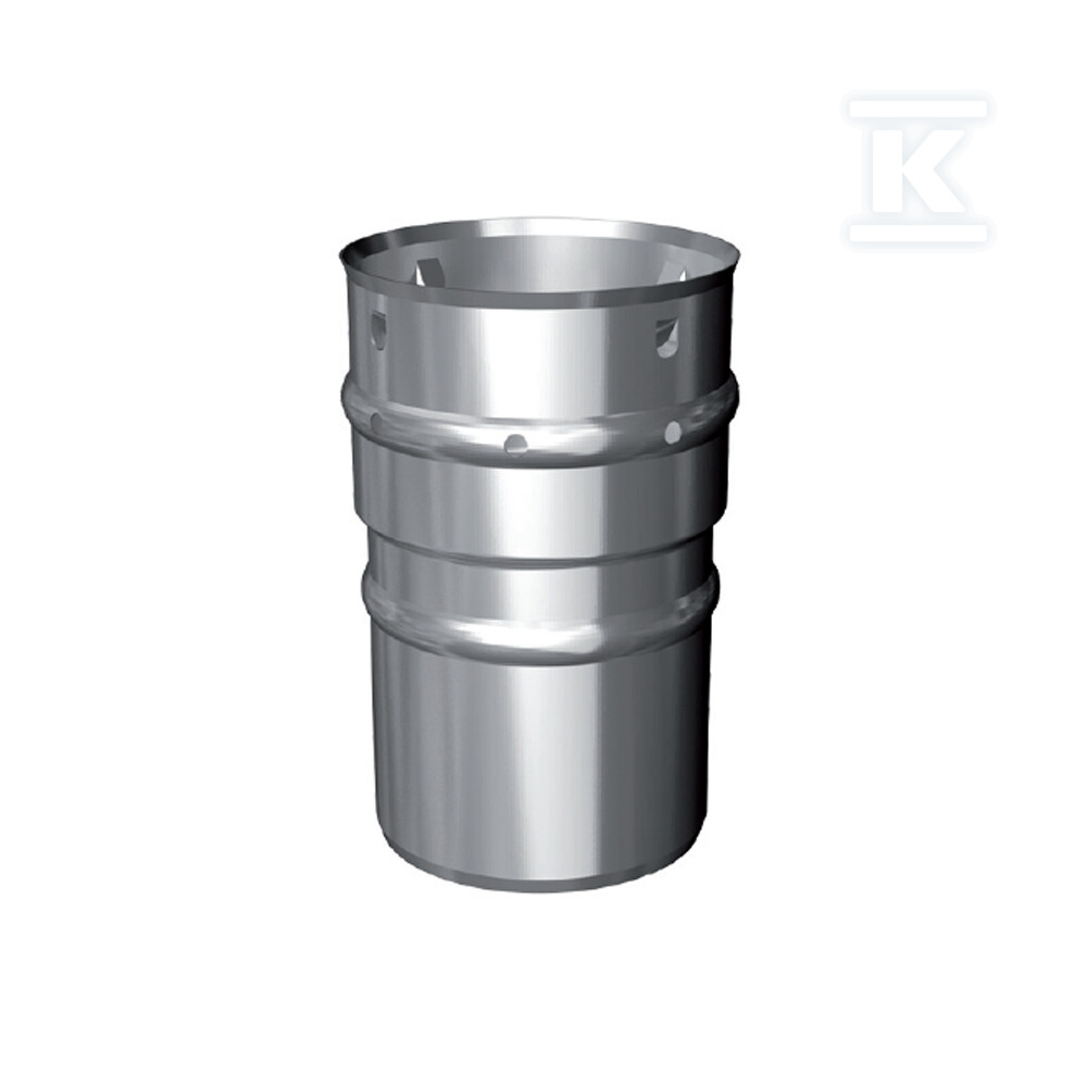 Złączka kominowa dolna do rury - 2FRD200