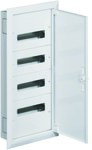 Rozdzielnica podtynkowa z zaciskami PE/N 4R/48M (4x12) I kl. IP30