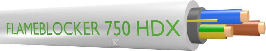 Inštalačný kábel FLAMEBLOCKER 750 HDXżo - G-142312