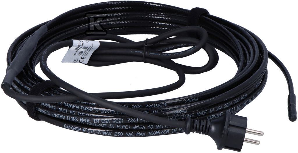 Topný kabel Frostguard se zástrčkou - 924248-000