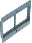 Płytka czołowa 2*50 do GBZ stal szary PA, TEHALIT.VE-EE