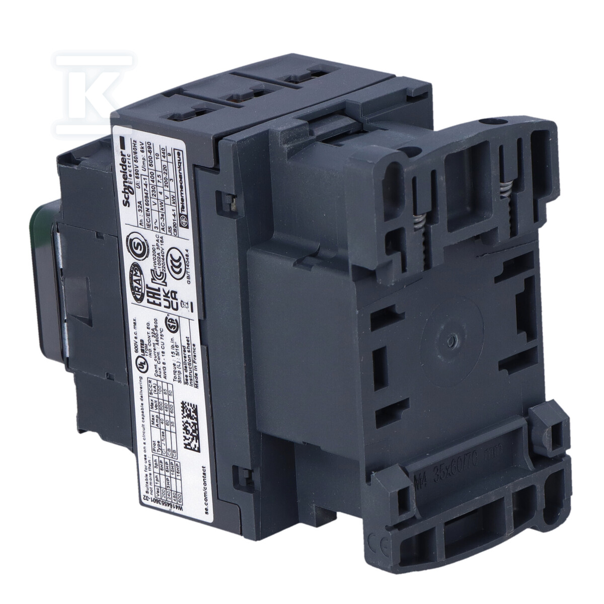 Силовий контактор TeSys D AC3 18A 3P - LC1D18P7