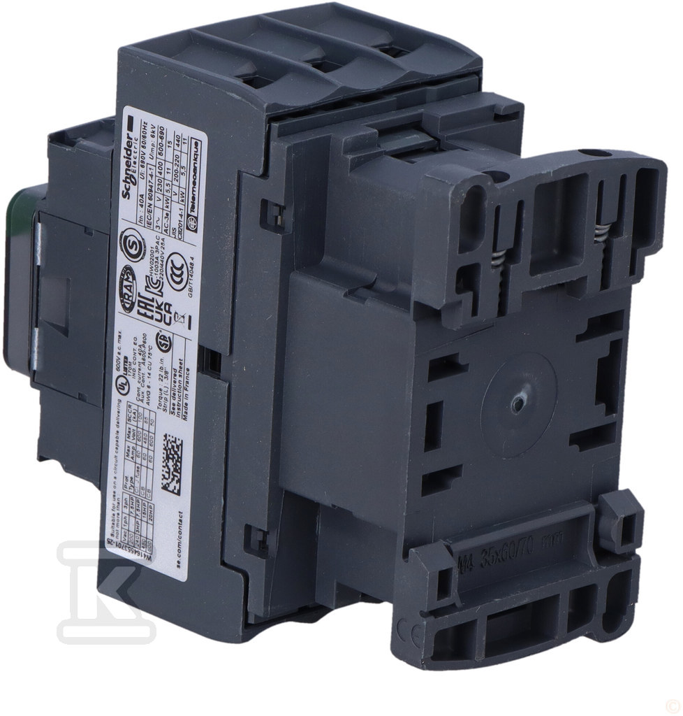 Силовий контактор TeSys D AC3 25A 3P - LC1D25P7