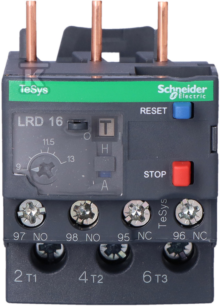 Теплове реле перевантаження TeSys LRD - LRD16