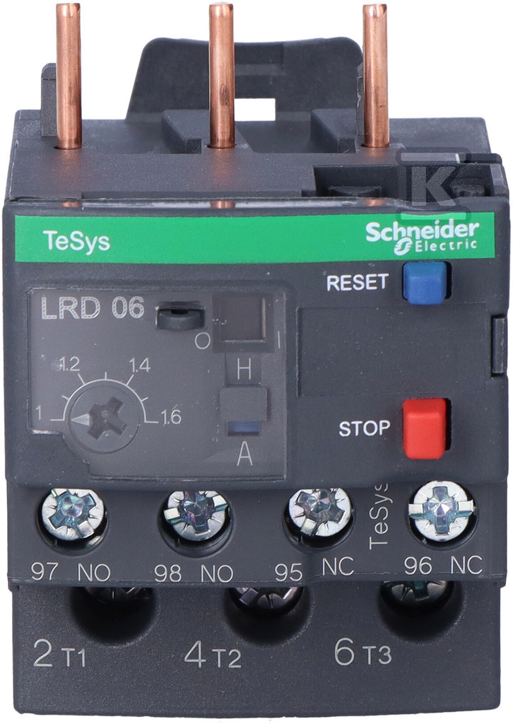 Теплове реле перевантаження TeSys LRD - LRD06