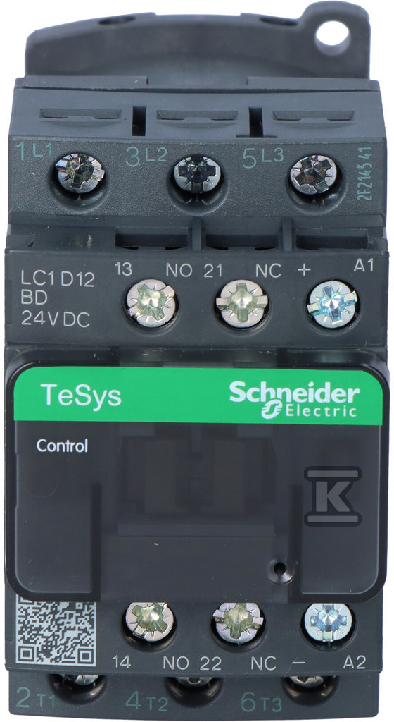 Силовий контактор TeSys D AC3 12A 3P - LC1D12BD