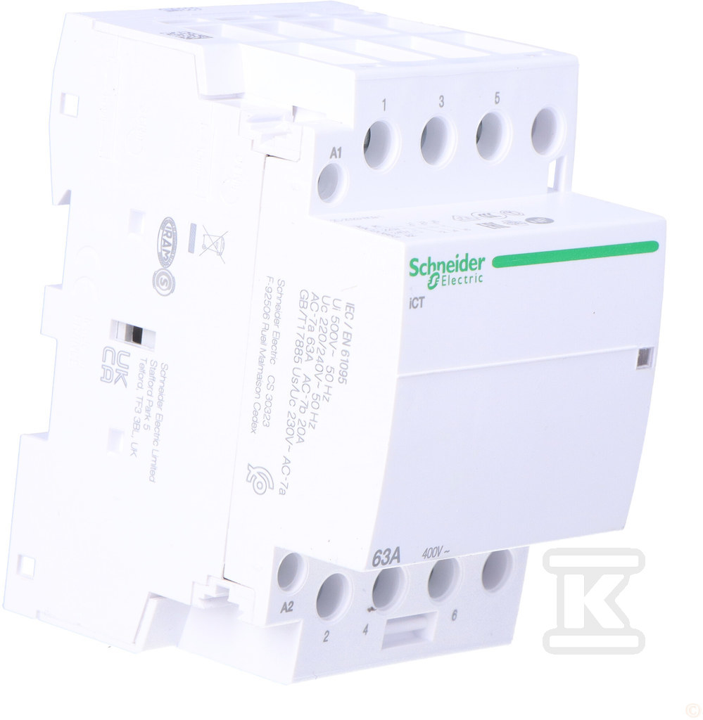 Contactor modular iCT50-63-30-230 63A - A9C20863