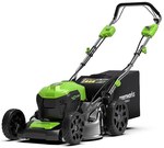 Kosačka na trávu s pojazdom 46 cm (bezuhlíkový motor) GREENOWORKS 40V