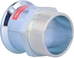 GZ acél sprinkler csatlakozó - 76.1 R2 1/2"