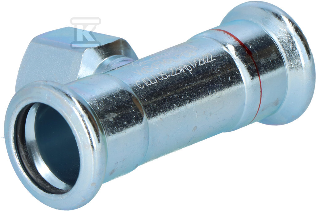 Трійник з GW KAN-therm Steel 22 x Rp1/2 - 1511258003