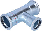 Redukční T-kus Press 28 x 22 x 28 KAN-therm Steel Sprinkler