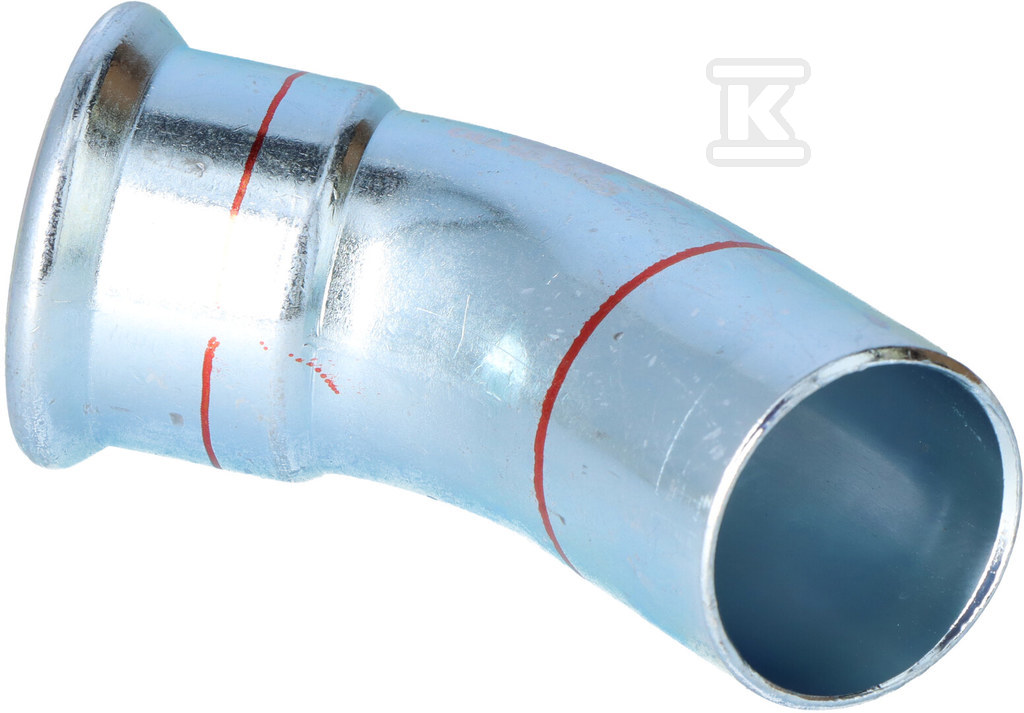 Ніпельний вигин KAN-therm Steel 45 - 1509068027