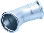 Kolano 45° Steel Sprinkler - 76.1