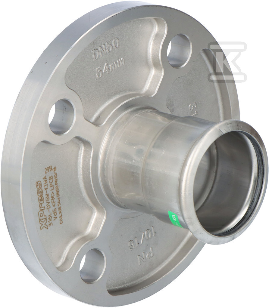 Flanșă - KAN-therm Inox - 54mm - 1609091009