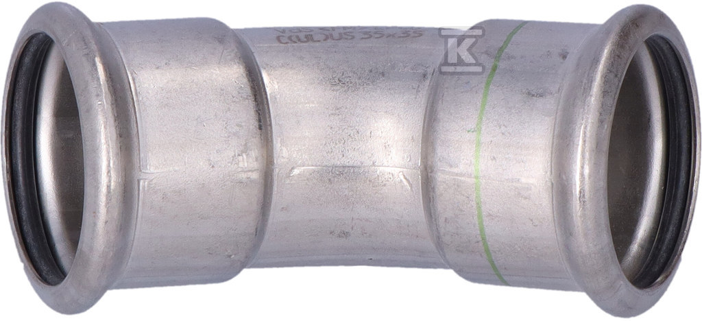 Kolano 45° Inox - 35 - 1609068081