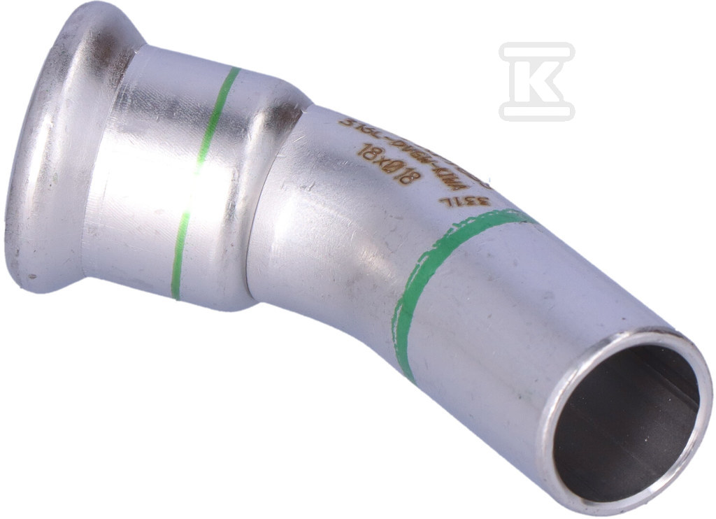 Коліно чоловіче KAN-therm Inox 45 - 1609068074