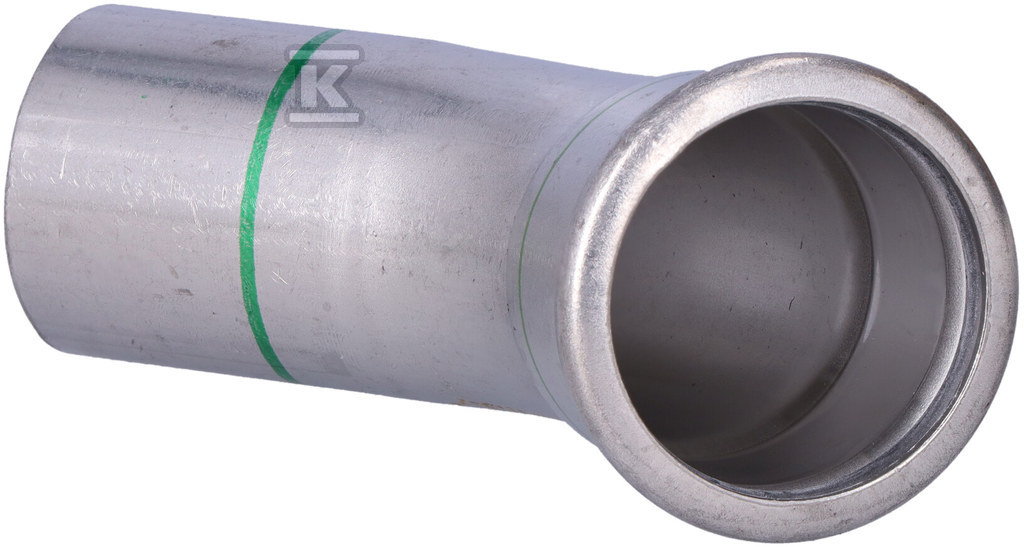 Ніпельний вигин KAN-therm Inox 45 - 1609068077