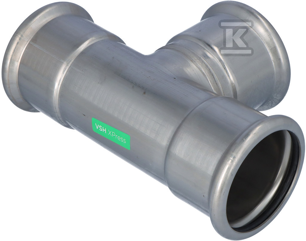 Трійник KAN-therm Inox - 76,1 х 76,1 х - 1609257010