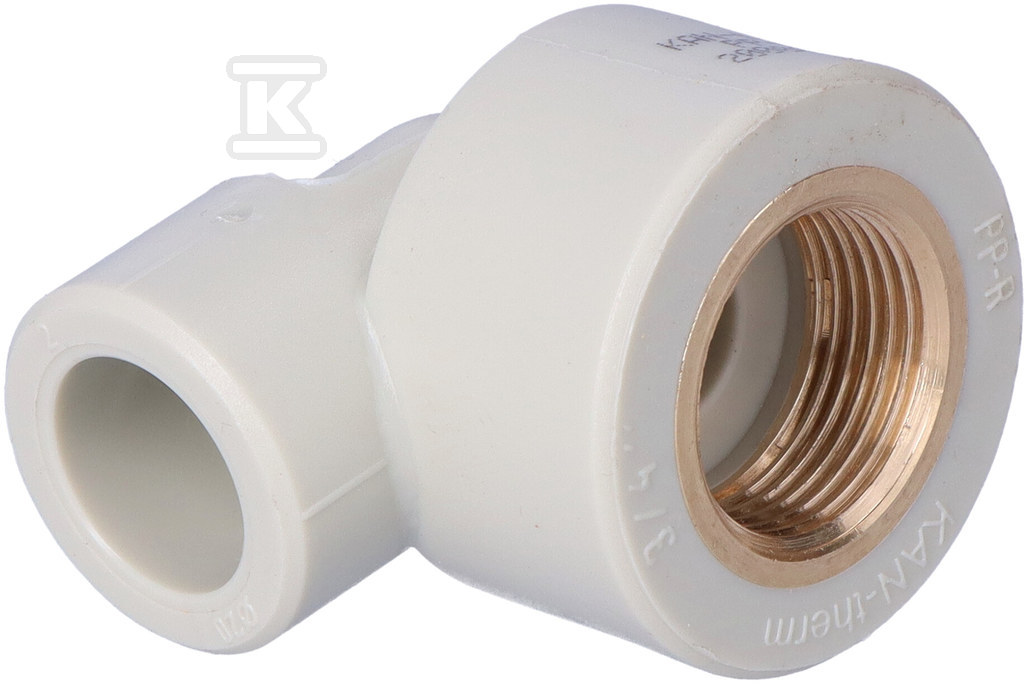 Winkel 90° PP-R GW - 20 Rp3/4" - 1209069002