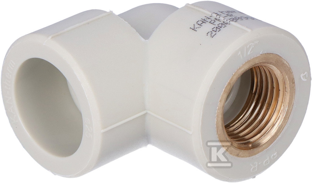 Winkel 90° PP-R GW - 25 Rp1/2" - 1209069003