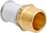 KAN-therm Press connector with male thread 26x3 G1 "