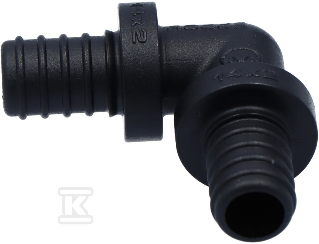 kana Kolano zespolone z niklowaną rurką 16 mm L= 300 mm KAN-therm