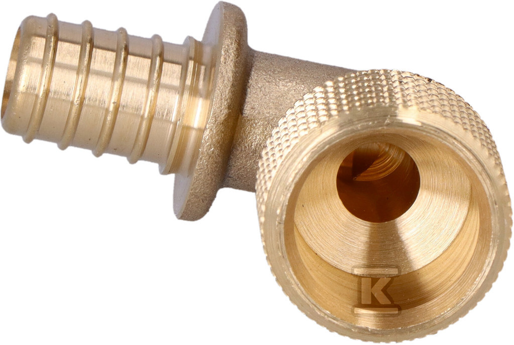 Kolano 90° mosiężne GZ Push - 14x2.0 - 1109068000