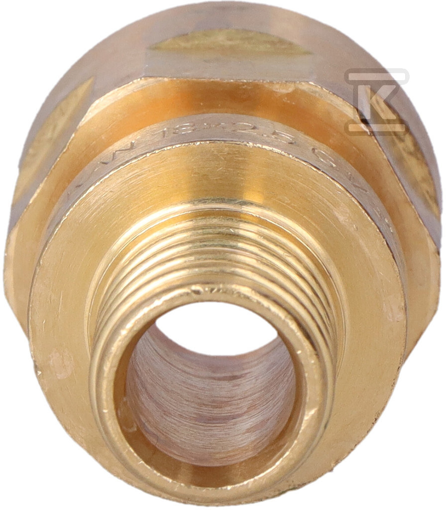 Złączka mosiężna GW Push - 18x2.5 G1/2