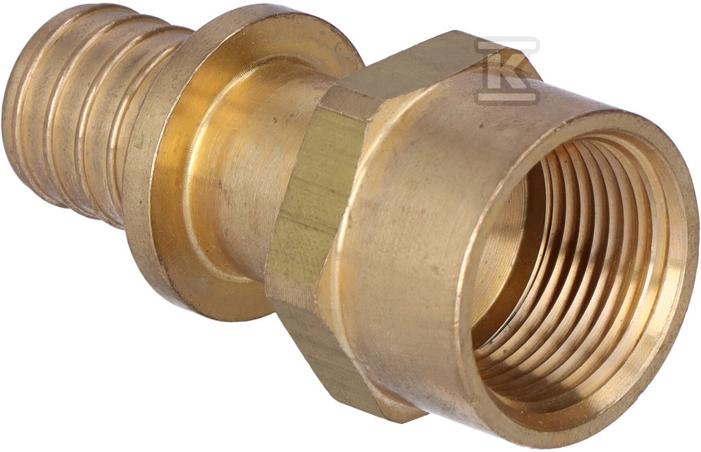 Złączka mosiężna GW Push - 25x3.5 G3/4