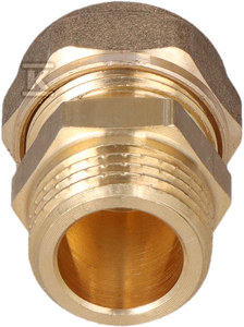 rteruchans♪ Złączka mosiężna skręcana GZ do rur PEXC i PERT - 18x2.0 G1