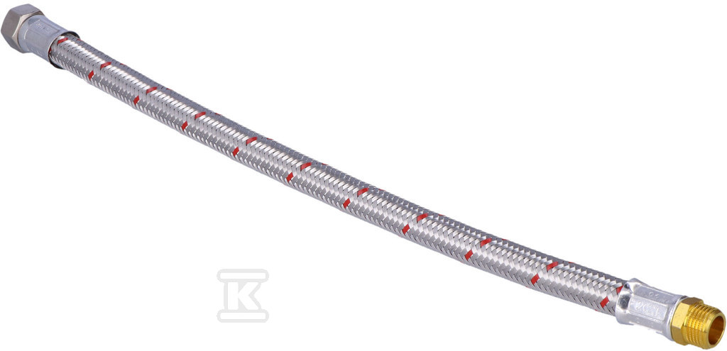 Шланг з опліткою 10BAR,L=50cm,1/2"GW/GZ - M4325.1121.50