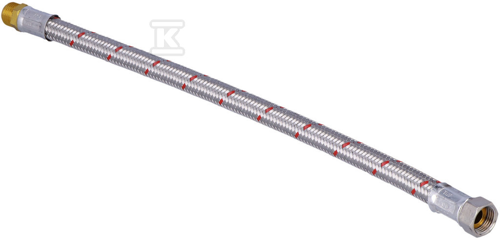 Шланг з опліткою 10BAR,L=50cm,1/2"GW/GZ - M4325.1121.50