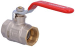 Ball valve DN20 PN25 3/4" GW/GW steel lever Onnline gland