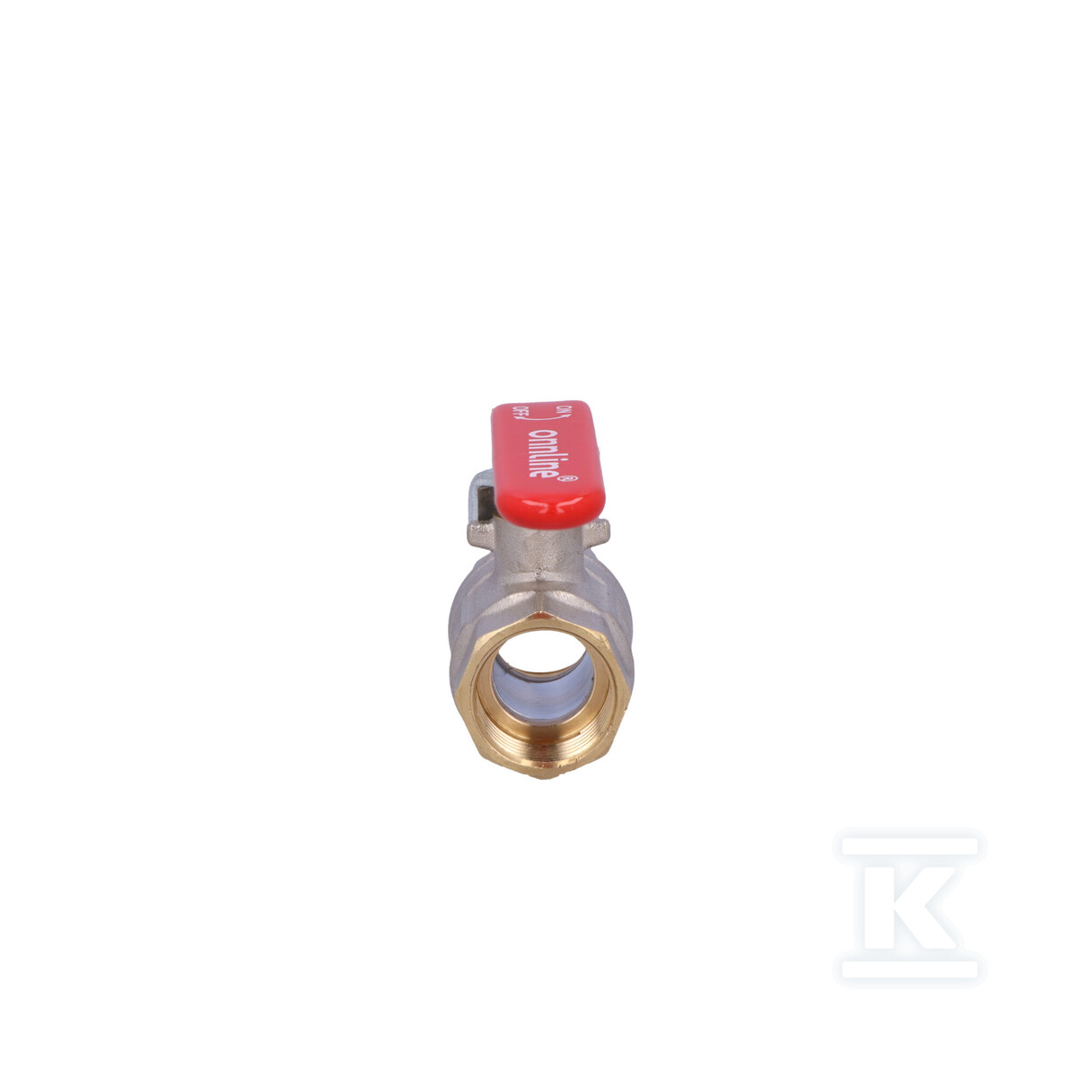 Кран кульовий DN20 PN25 3/4" GW/GW - HAO093