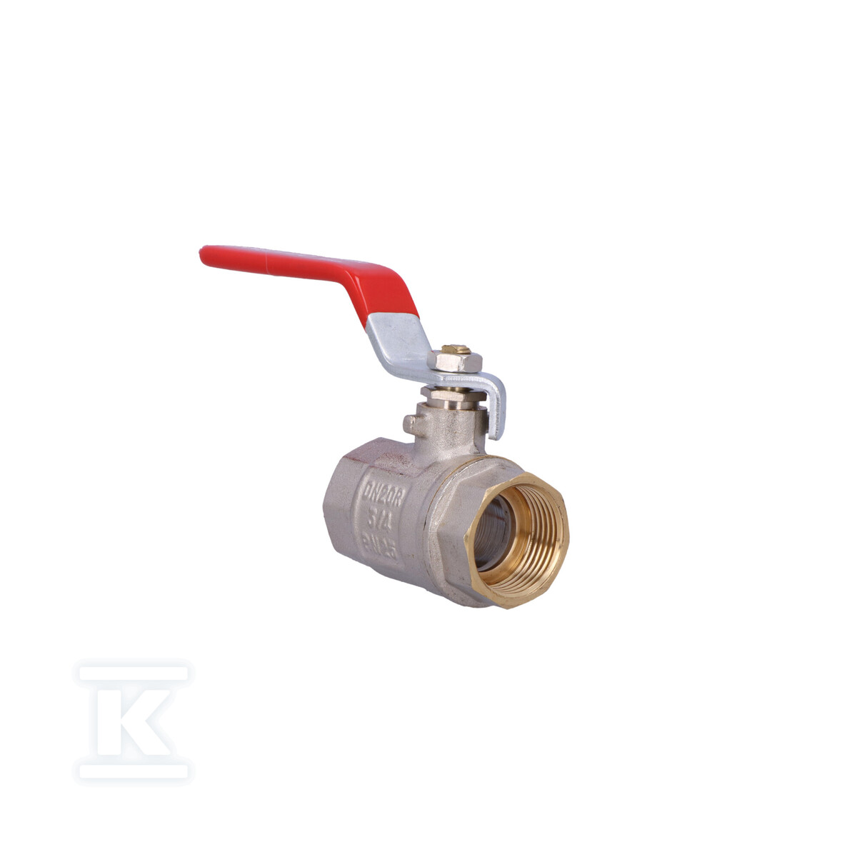 Кран кульовий DN20 PN25 3/4" GW/GW - HAO093