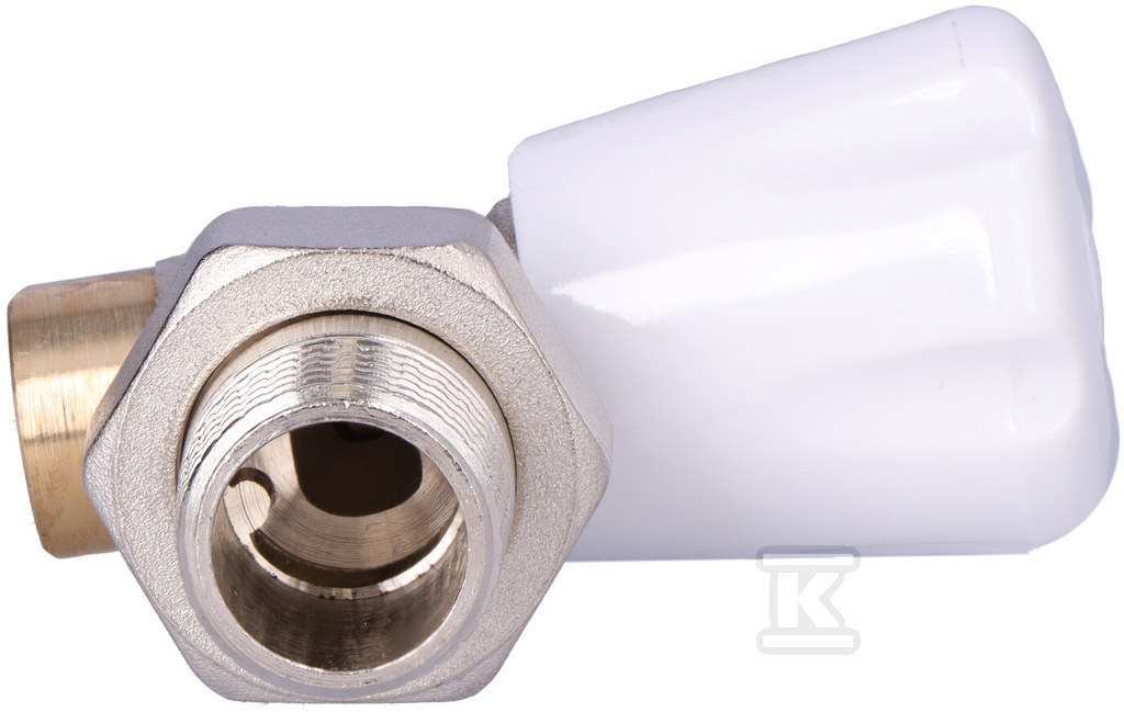 Кран радіаторний кутовий 1/2" під пайку - ZG5LY