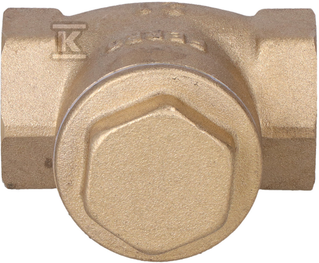 Клапан зворотний 1/2" із заслінкою, - ZZK1W