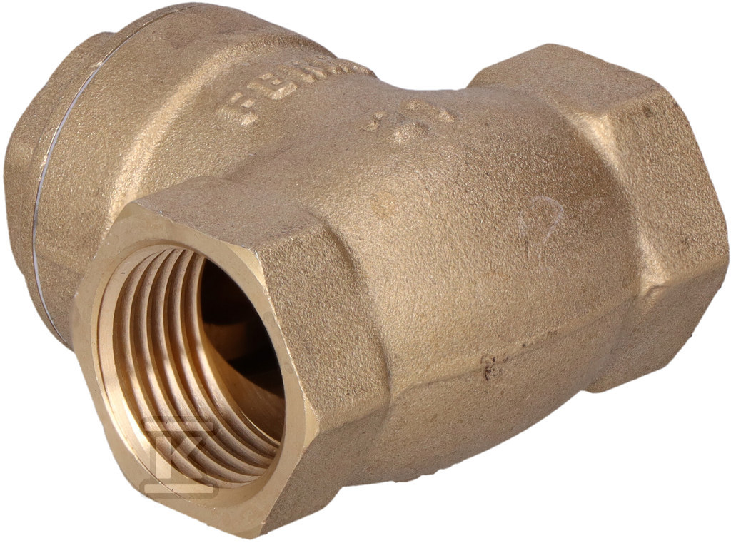 Клапан зворотний 1/2" із заслінкою, - ZZK1W