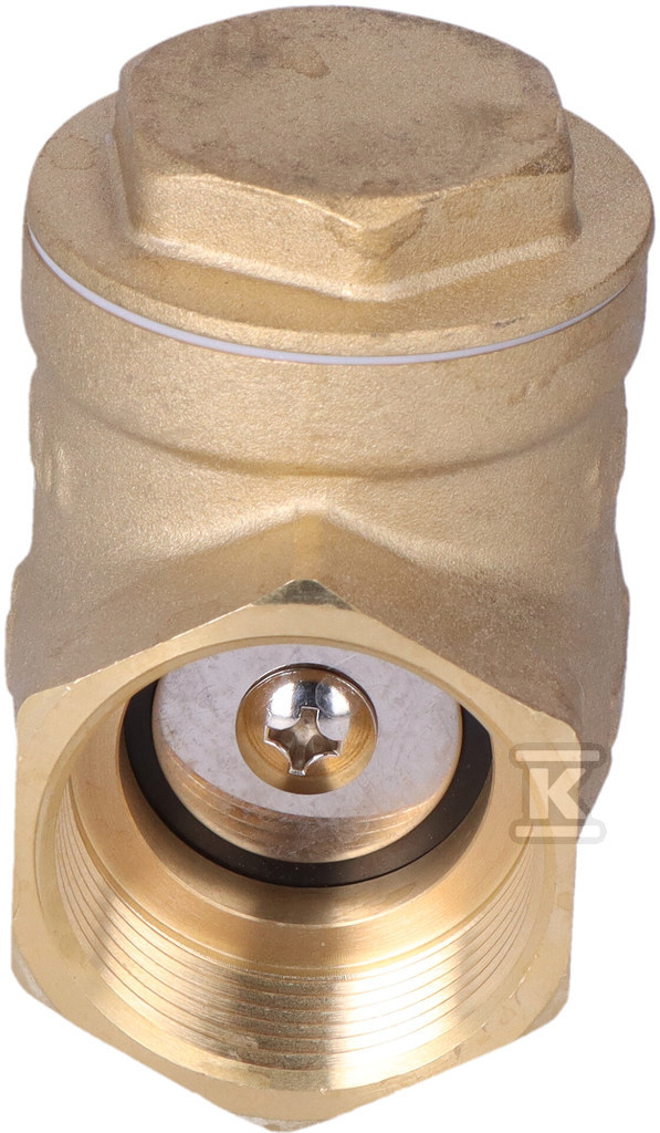 Клапан зворотний 5/4" з заслінкою, PN16 - ZZK4