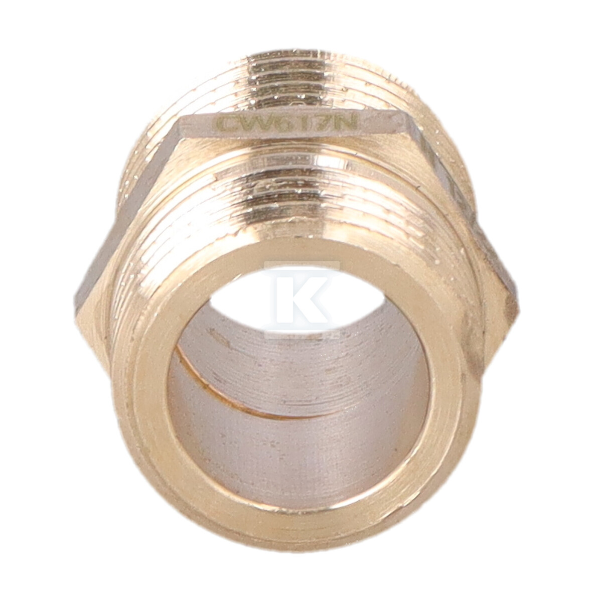 Ніпель GZ x GZ 1/2" латунь Onnline - HAO421